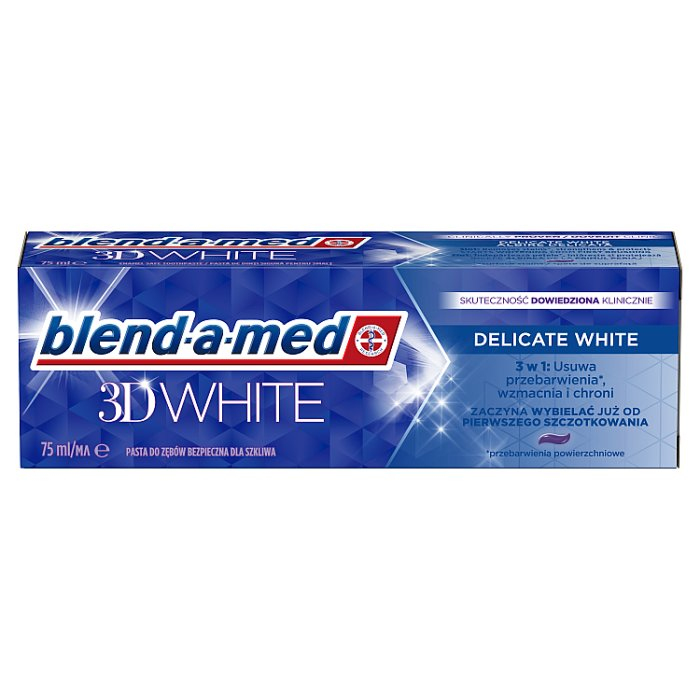 Blend-a-med 3D White Delicate White Pasta do zębów, 75 ml