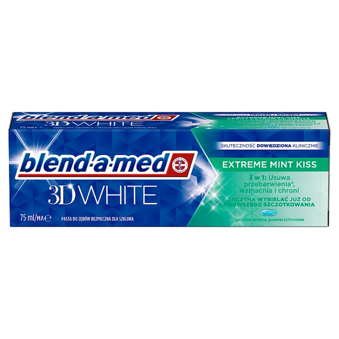 Blend-a-med 3D White Extreme Mint Kiss Pasta do zębów, 75 ml