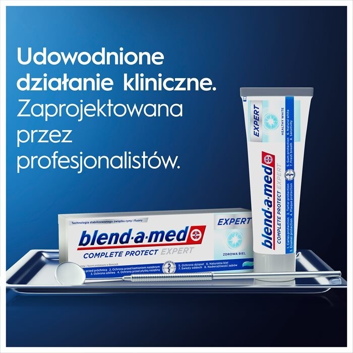 Blend-a-med Complete Protect Expert Healthy White Pasta do zębów, 75 ml