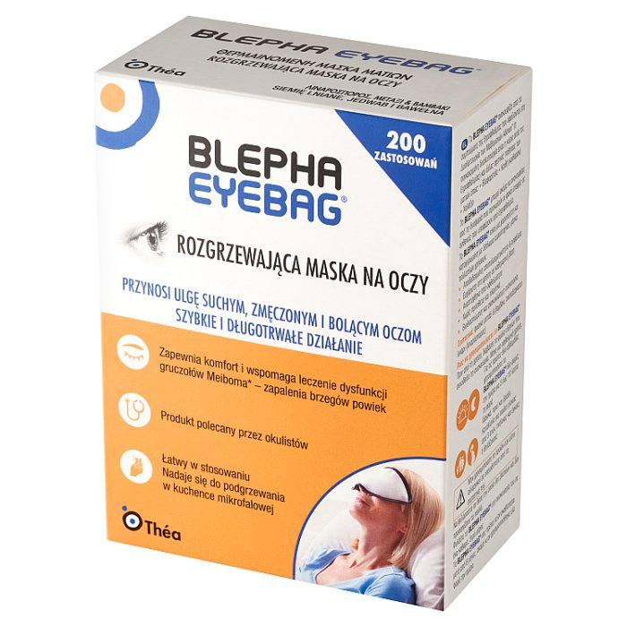 Blepha Eyebag Maska rozgrzewająca na oczy 1 szt.