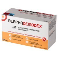 Blephademodex chusteczki do higieny powiek 30 szt.