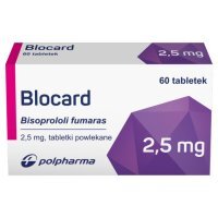 Blocard 2,5 mg 60 tabletek powlekanych