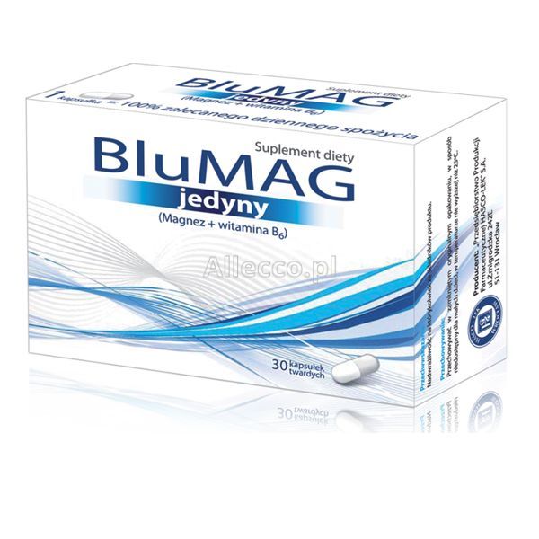 BluMAG jedyny kapsułki, 30 szt.