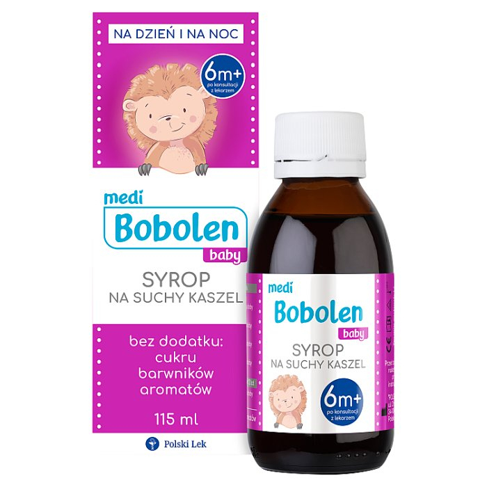 Bobolen Baby Syrop na suchy kaszel 115ml