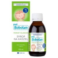 Bobolen Porost Islandzki syrop na kaszel 120 ml