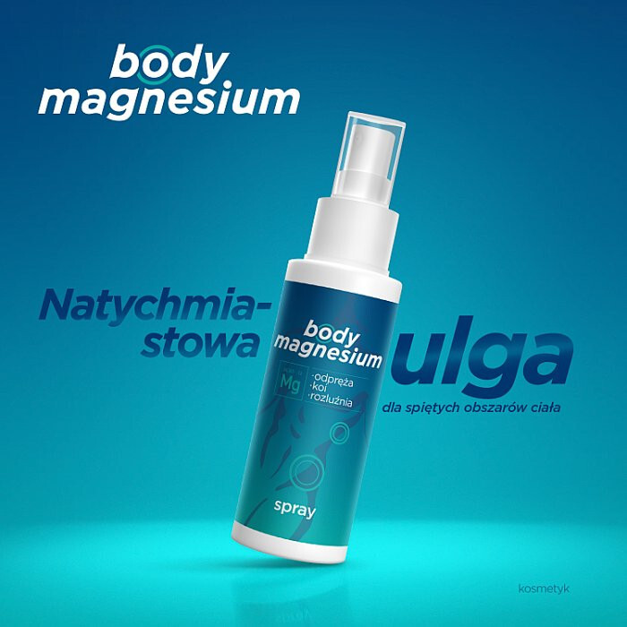 Body Magnesium spray odprężający do ciała z magnezem, 100 ml