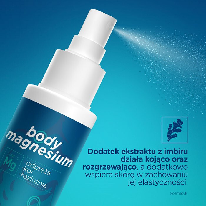 Body Magnesium spray odprężający do ciała z magnezem, 100 ml