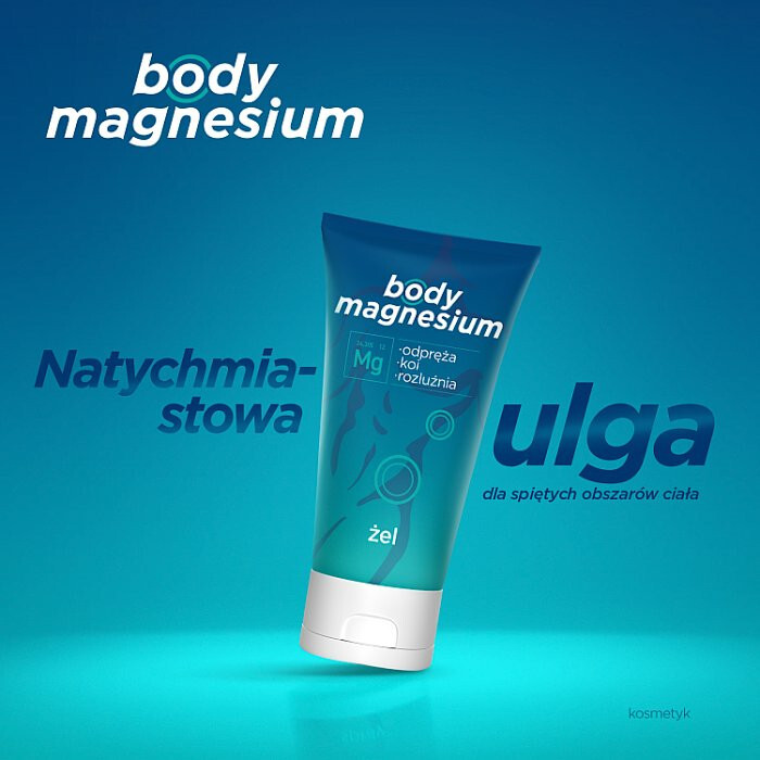 Body Magnesium żel kojący na skórę z magnezem, 100 ml