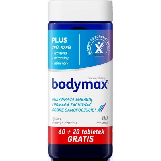 Bodymax Plus tabletki, 80 szt.