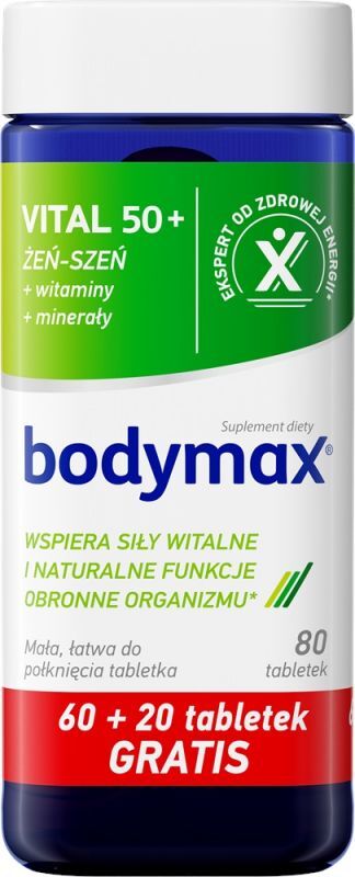Bodymax Vital 50+ tabletki, 80 szt.