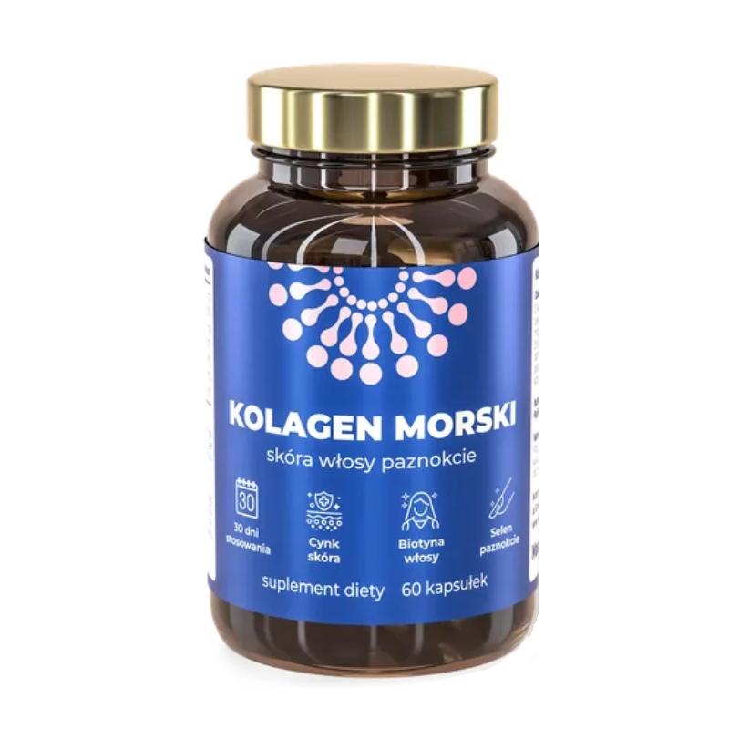 Bonated Kolagen morski w kapsułkach, 60 szt.