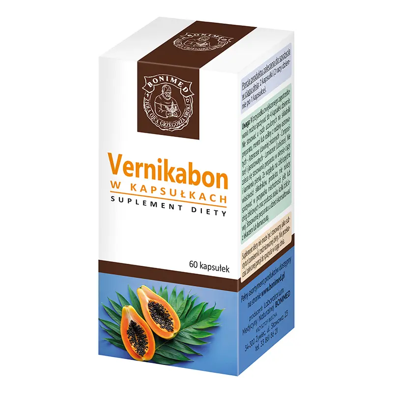 Bonimed Vernikabon kapsułki, 60 szt.