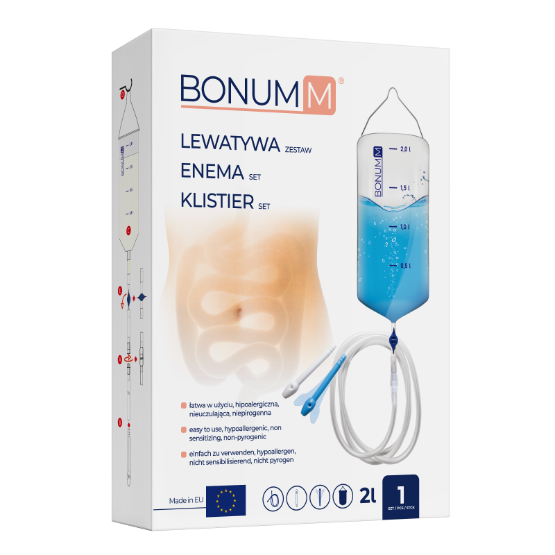 BonumM Lewatywa zestaw, 1 szt.