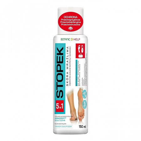 Botanic Help Stopek dezodorant do stóp i obuwia 5w1, 150 ml