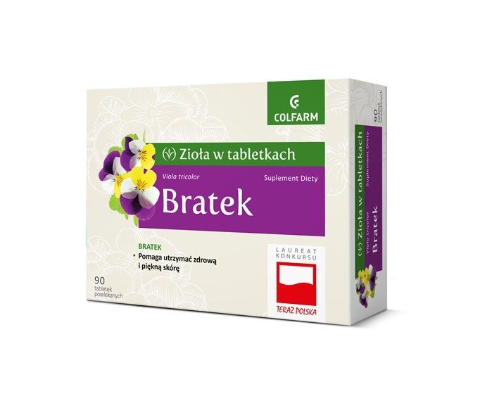 Bratek 90 tabletek powlekanych