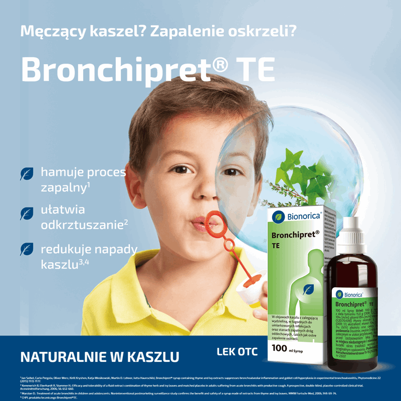 Bronchipret TE syrop 100 ml / Mokry kaszel