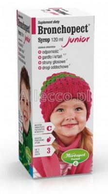 Bronchopect Junior syrop (smak malinowy) 120 ml