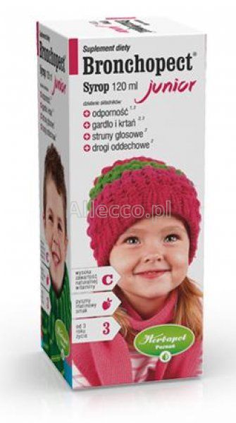 Bronchopect Junior syrop, 120 ml
