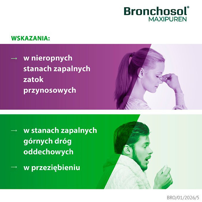 Bronchosol Maxipuren 30 kapsułek