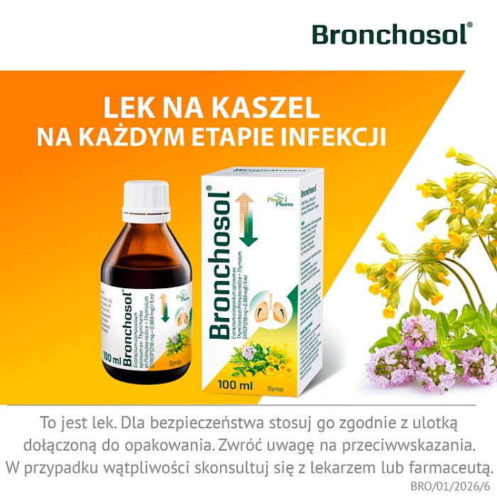 Bronchosol syrop 100 ml