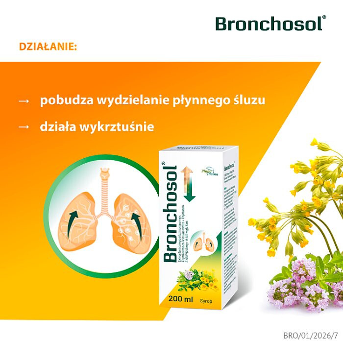 Bronchosol syrop 200 ml