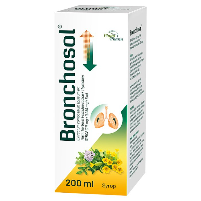 Bronchosol syrop 200 ml