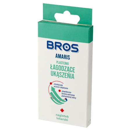 Bros AMARIS plasterki łagodzące ukąszenia 20 szt.