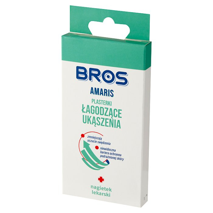 Bros AMARIS plasterki łagodzące ukąszenia 20 szt.