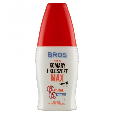 Bros Max płyn na komary i kleszcze 50 ml
