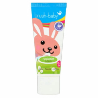 Brush-Baby Applemint Pasta do zębów z fluorem dla dzieci 0-3 lat, 50 ml