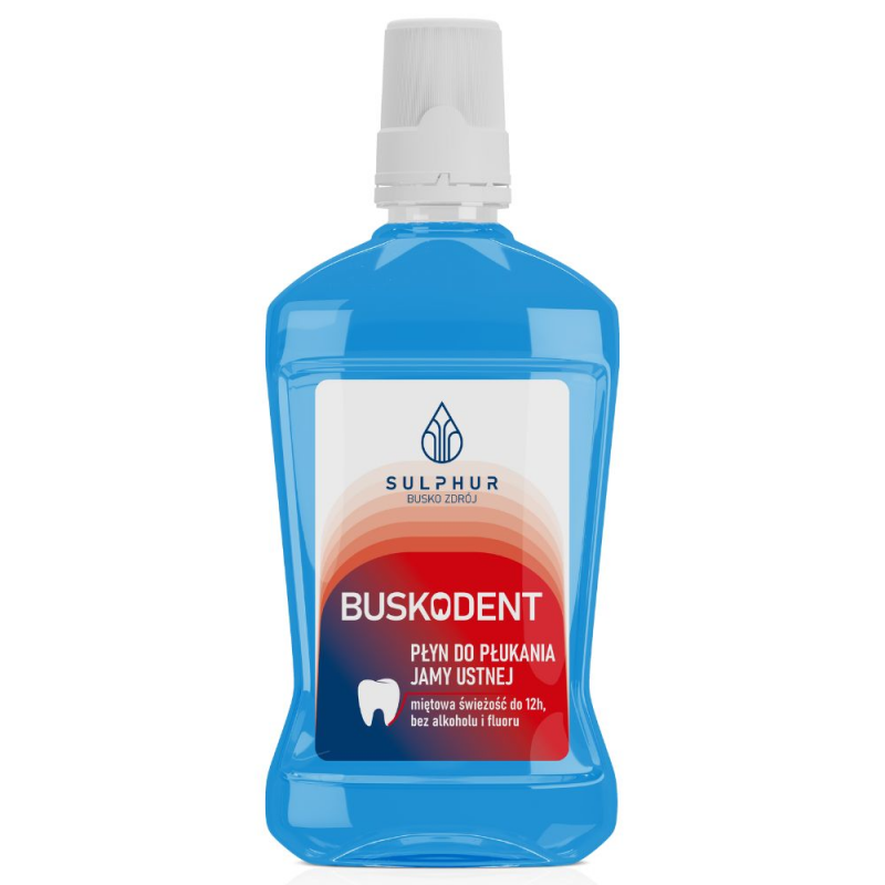 Buskodent Płyn do płukania jamy ustnej, 500 ml