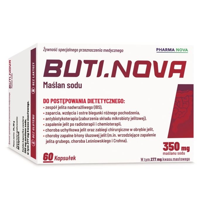 Buti.Nova kapsułki z maślanem sodu, 60 szt.