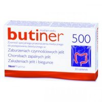 Butiner 500 30 tabletek dojelitowych