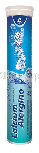 Calcium Alergino Buzzzujące tabletki musujące, 24 szt.