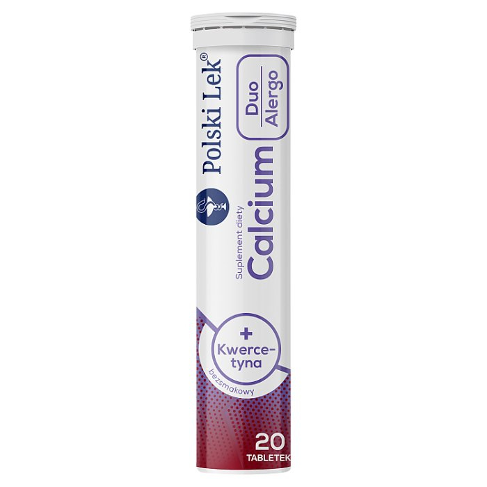 Calcium + Kwercetyna Duo Alergo tabletki musujące, 20 szt.