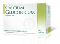 Calcium Gluconicum tabletki, 50 szt.