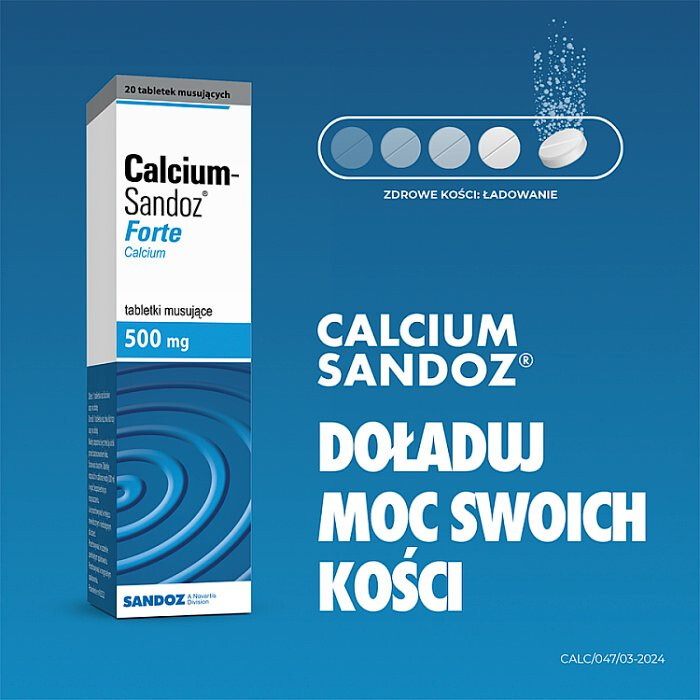 Calcium-Sandoz forte 20 tabl.