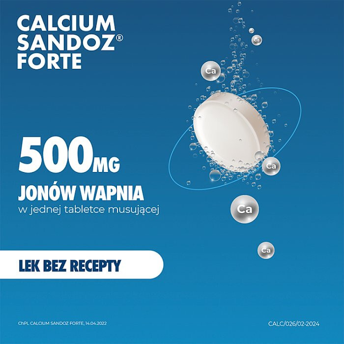 Calcium-Sandoz forte 20 tabl.