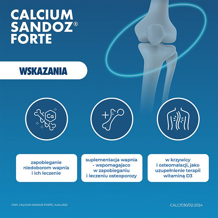 Calcium-Sandoz forte 20 tabl.