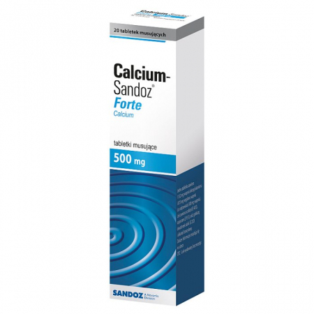 Calcium-Sandoz forte 20 tabl.