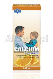 Calcium (smak pomarańczowy) syrop 150 ml