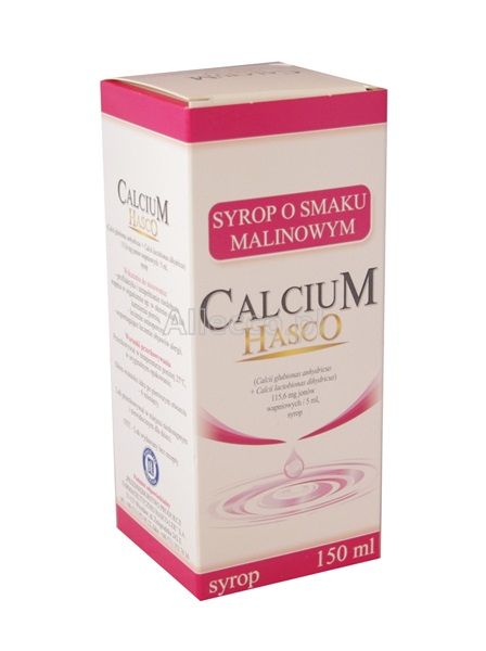 Calcium syrop (smak malinowy) 150 ml