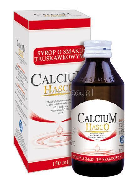 Calcium syrop (smak truskawkowy) 150 g