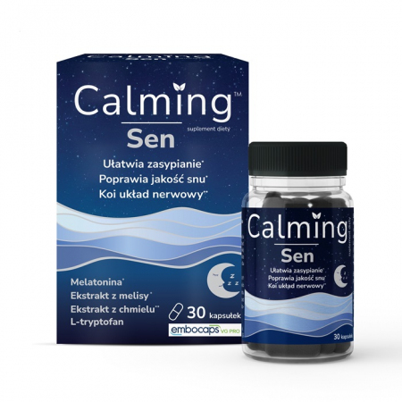 Calming Sen kapsułki na problemy ze snem, 30 szt.