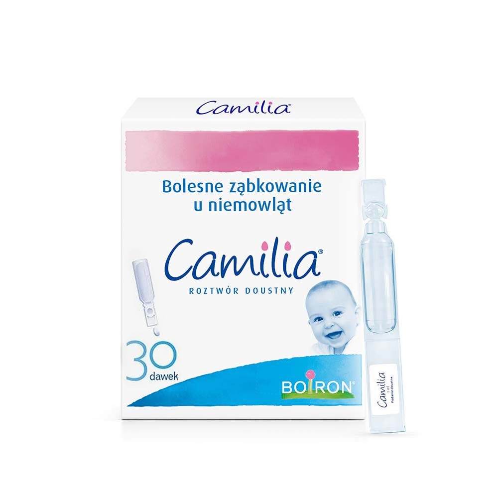 Camilia roztwór doustny 10 pojemników po 1ml / Ząbkowanie