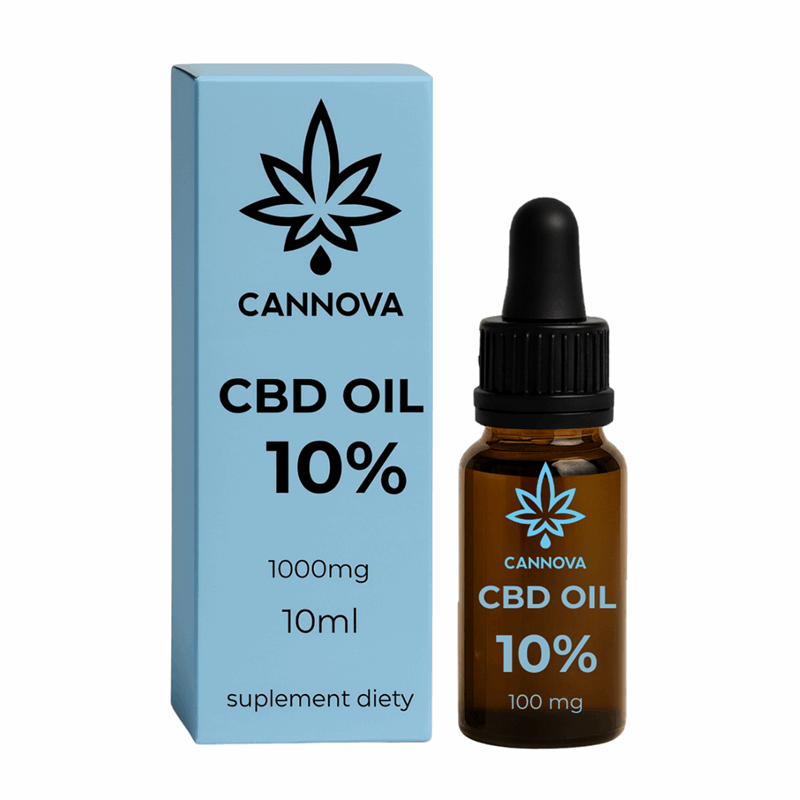 Cannova 10% CBD olej, 10 ml