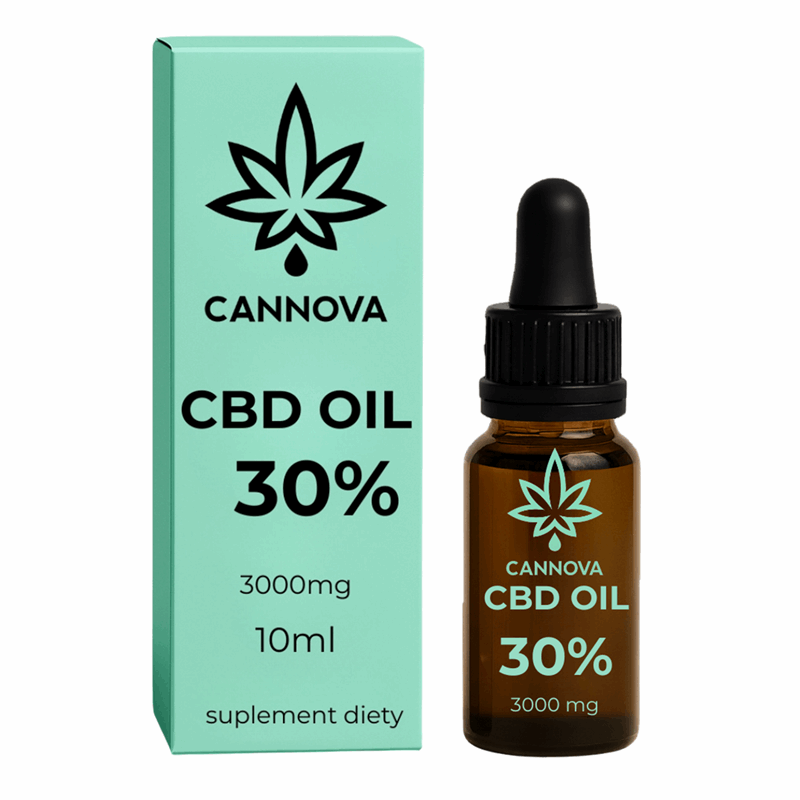Cannova 30% CBD olej, 10 ml