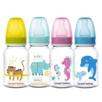 CANPOL Babies Butelka wąska 120 ml 1 szt.