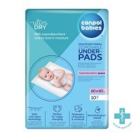 Canpol babies wielofunkcyjne podkłady higieniczne 60 x 60 cm, 10 szt.