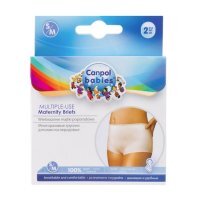Canpol wielorazowe majtki poporodowe siateczkowe rozmiar S/M, 2 szt.